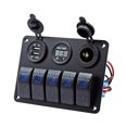 thumbnail image 4 of Raindrops 1Pc Durable Black Waterproof Modification Control Panel for Car with Overload Protection and LED Display, 4 of 8