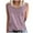 Pink, variant on Pejock Women's Striped Sleeveless Tank Top, Crew Neck Summer Shirt, Basic Casual Loose Blouse, Soft Breathable Stretch Fabric, Lightweight Comfortable Top