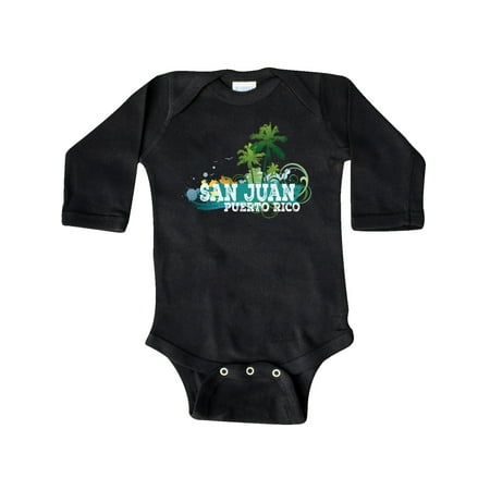 

Inktastic San Juan Puerto Rico Gift Baby Boy or Baby Girl Long Sleeve Bodysuit