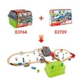 thumbnail image 7 of Hape Train Building Set in a Bucket, 50 Pieces, 7 of 7