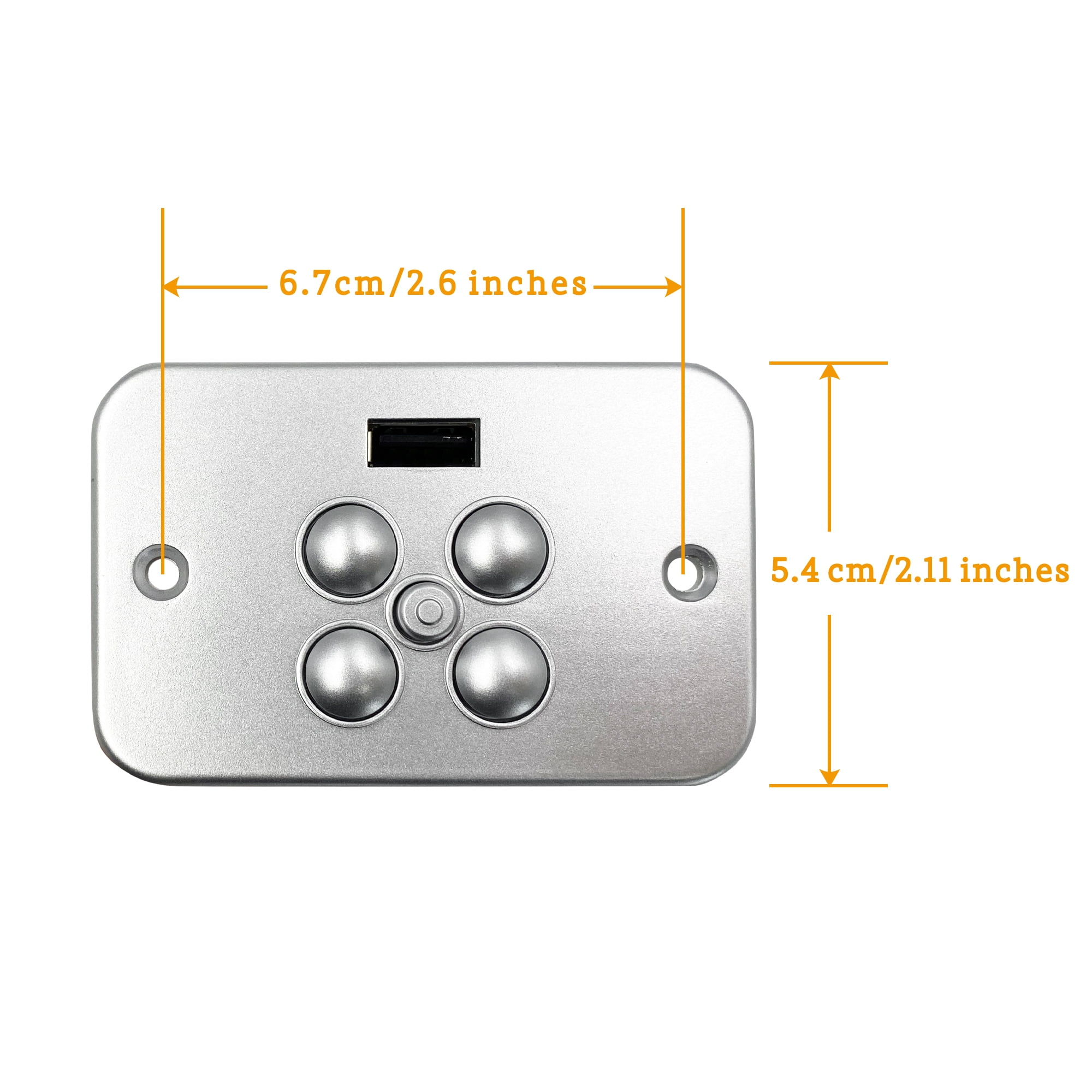 Power Recliner Lift Chair 5 Button Switch Hand Control Model WPS5F10033(R) with USB