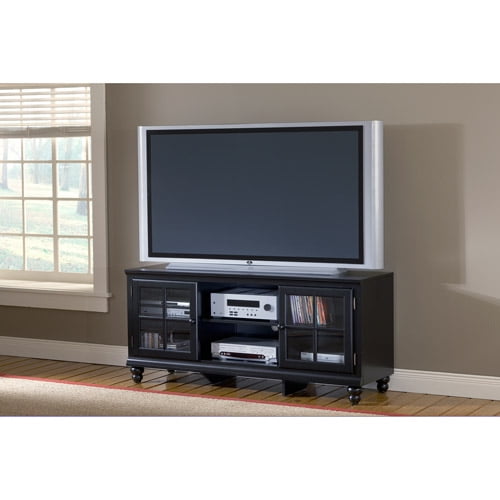 Hillsdale Furniture Grand Bay Black Entertainment Console for TVs up to 48"