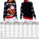 thumbnail image 2 of Suéter Suéter de punto de dibujos animados para mujer, divertido jersey de cuello redondo de Navidad, ropa de abrigo de Papá Noel de Navidad Kuymtek Negro Xxl para Mujer, 2 of 7