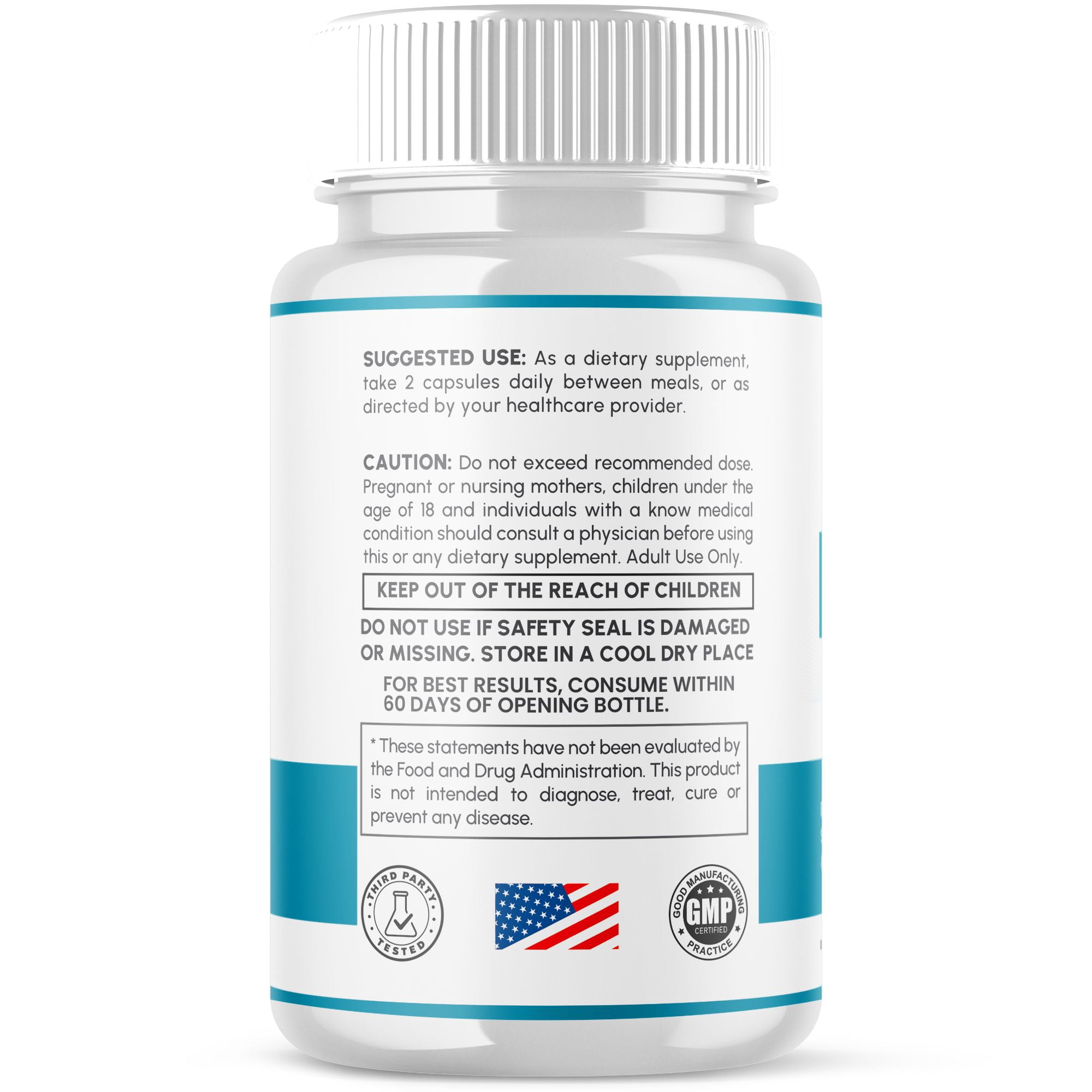 Nervetin Advanced Nerve Health Support Pills Natural Vitamin Supplement 180 Capsules