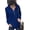 Blue, variant on Women Fashion Quilted Pattern Lightweight Zipper Long Sleeve Plain Casual Ladies Sweatshirts Pullovers Shirts Tops