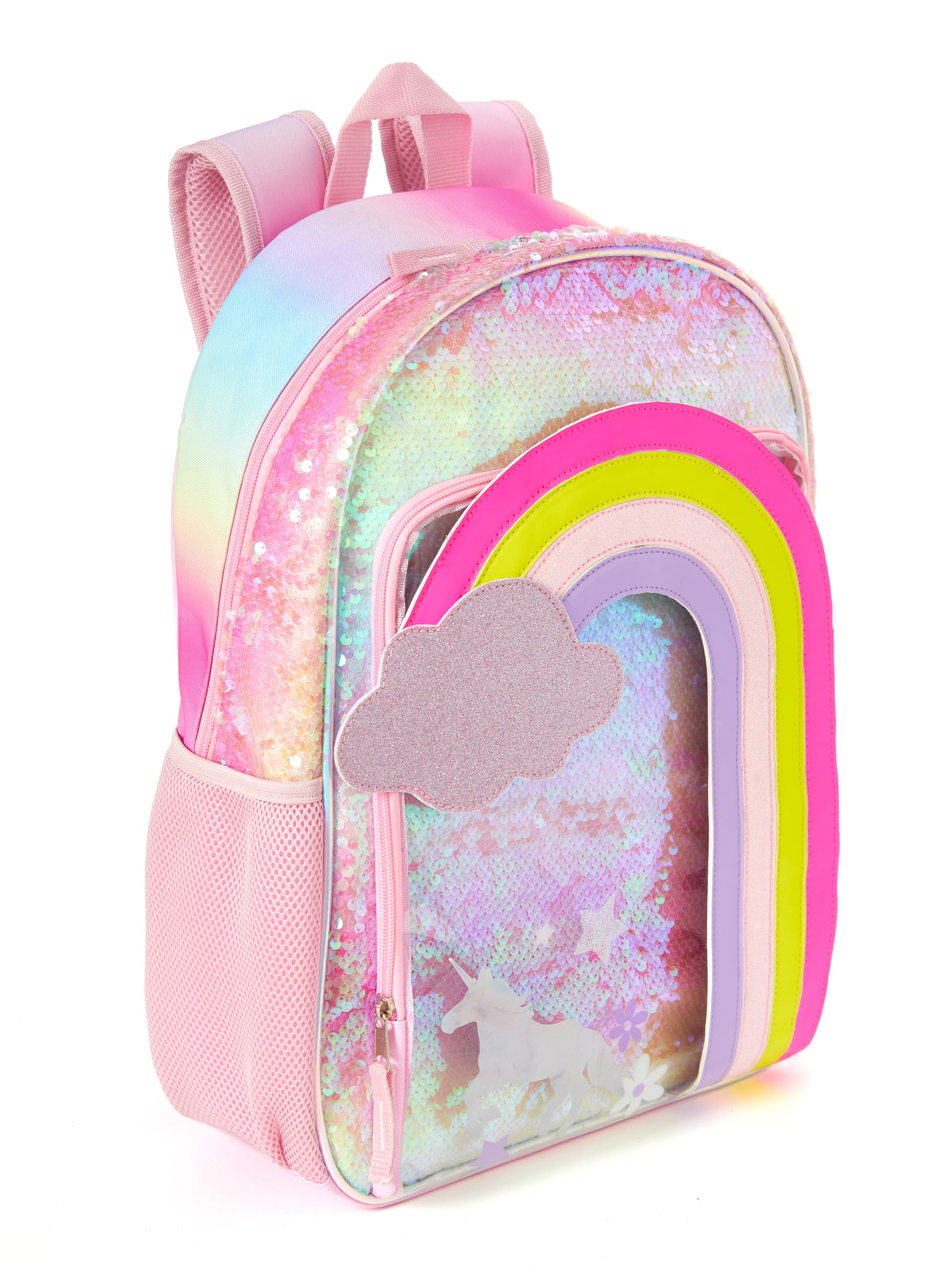 Dropship Schoolyard Vibes Unicorn Girls 17 Sequin Stationary Kids Backpack  Set, Blue to Sell Online at a Lower Price