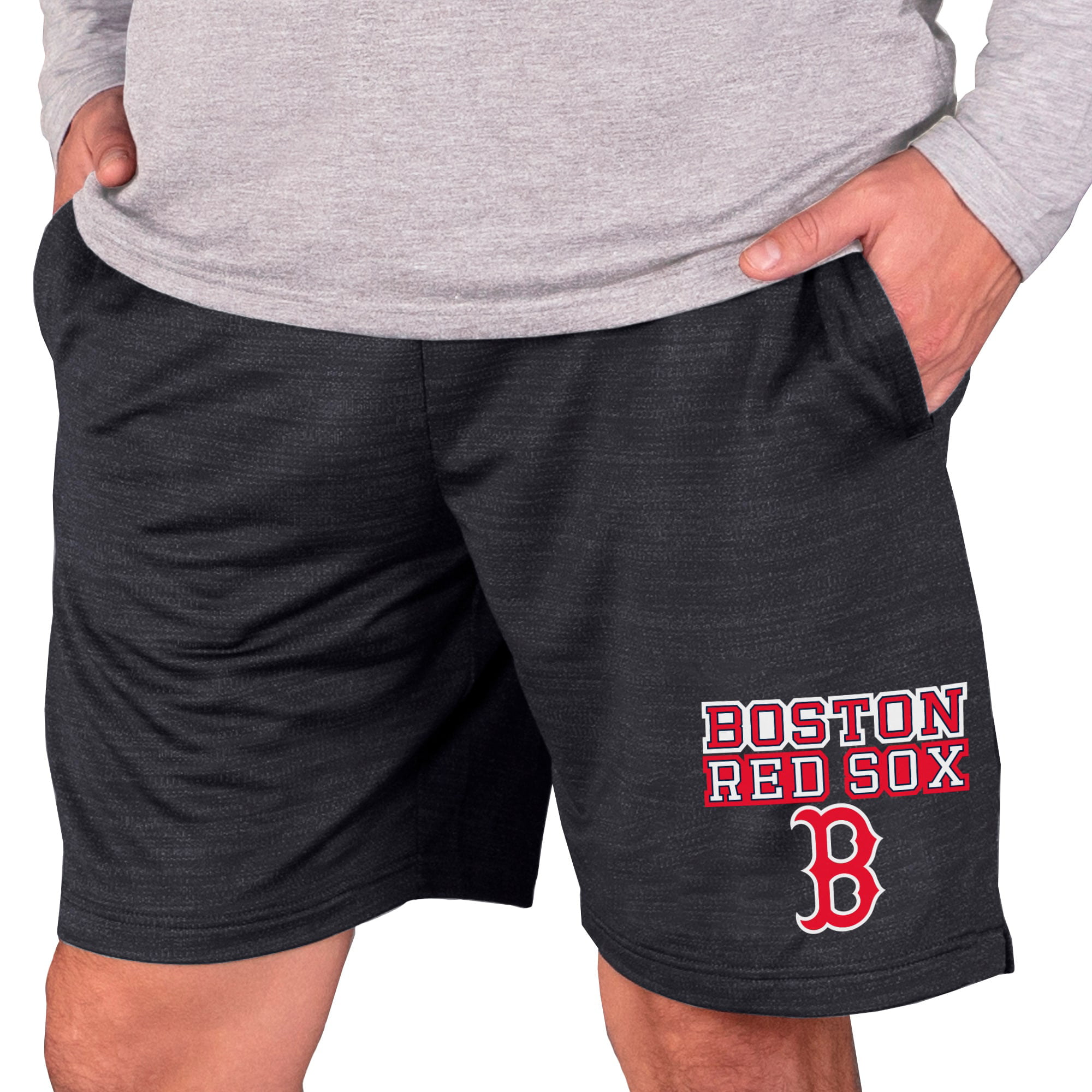 Boston Red Sox Mens Athletic Dri Fit Logo Shorts 