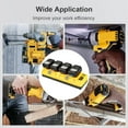 thumbnail image 2 of 12v 18v 20v Multi-Port Fast Charger New for DEWALT Li-Ion Batteries DCB104, 2 of 5