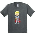 thumbnail image 3 of Inktastic Prince, King, Knight, Sword, Crown, Blond Hair Youth T-Shirt, 3 of 5