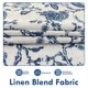 thumbnail image 3 of Cortinas DriftAway con estampado floral de cachemir azul marino, 2 paneles, 213 cm, 3 of 9