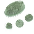 thumbnail image 3 of Unique Bargains Bath Brush for Shower 4.72"x2.76"x1.69" 1 Pc Green, 3 of 6