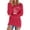 Red, variant on Bovemsi Womens Sweaters Casual Solid Long Sleeve Jumper Blouse Fall Sweaters