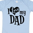 thumbnail image 4 of Inktastic I Love My Dad Boys or Girls Baby Bodysuit, 4 of 5