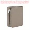 thumbnail image 1 of PENGX Mini Solid Color Short Clutch Wallet  Genuine Leather Women‘s Coin Purse  Fashion Credit Card Holder, 1 of 7