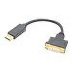 AddOn 8in DisplayPort to DVI-I Adapter Cable - DisplayPort adapter - 7.9 in