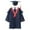 Blue, variant on Kids Primary School Graduation Kids Graduation Gown Set Preschool Graduation Cap Gown 9-10 Years