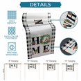 thumbnail image 6 of Country Farmhouse Table Runner 70 Inches, Vintage Farm Tropical Leaves Floral Plaid Bed Runner Dresser Scarves Tabletop for Indoor Outdoor Parties/Ceremony/Banquet, 13" x 70", 6 of 9