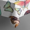 thumbnail image 5 of Colorful Butterfly Pattern Square Tablecloth,Waterproof Square Table Cover,Wipeable Spillproof Washable Table Cover for Home Kitchen Party Decor 42"X42"(107x107cm), 5 of 6