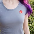 thumbnail image 2 of Say No To Negative Thinking Pinback Button Pin, 2 of 4