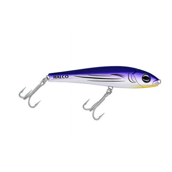 Halco HSD105H79 Slidog 105 Stripey 28 Gram Fishing Lure w/ #1 Treble Hooks