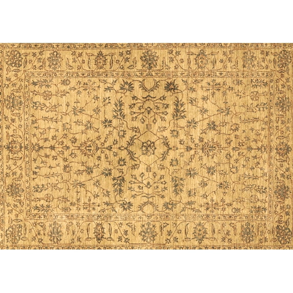 Ahgly Company Indoor Rectangle Persian Brown Traditional Area Rugs, 2' x 3'