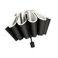 thumbnail image 2 of Milageto Folding Umbrella Personal Umbrellas Sun Protection Rainproof Travel Umbrella White, 2 of 8