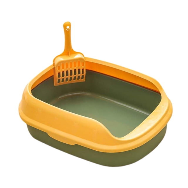 Cat Pet Semi-Closed Litter Easy