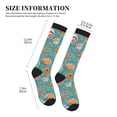thumbnail image 2 of Compression Socks For Women And Men - Starfish Seahorse Scallops Compression Socks Circulation For Workout, 2 of 2
