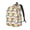 Medium, variant on Rateoe Gnome and Surfing Pattern Durable Canvas Backpack for Men & Women – Stylish & Lightweight – Adjustable Straps, Multiple Pockets – Fits 15-17 Inch LaptopsMedium
