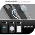 thumbnail image 4 of TUDIA MergeGrip Google Pixel 9 Pro TG Étui MagSafe Compatible Robuste - Noir Mat, 4 of 8