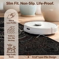 thumbnail image 6 of Design&I 8'x10' Washable Area Rug Extra Large Skid-Resistant Low Profile Crow Runes Norse Raven Wings Spread Glyphs Occult Pentagram Doormat for Living Room, Family, 6 of 7