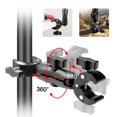 thumbnail image 4 of Soporte de cámara PULUZ Super Clamp Double para bicicleta, 4 of 8