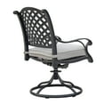 thumbnail image 4 of Kowa Outdoor Dining Swivel Rockers with Cushions  (Set of 2), 4 of 8