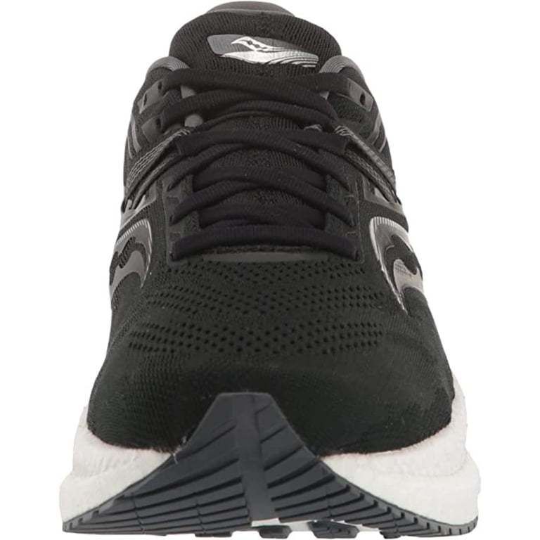 Saucony Men's Triumph 20 Running Shoe, Black/White, 10.5 - Walmart.com