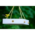 thumbnail image 3 of Birds Choice Modern Farmhouse Small Hanging Platform Bird Feeder, White, 3 of 5
