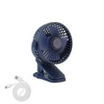 thumbnail image 2 of TOPRenddon Portable Clip on Fan，Small Powerful USB Desk Fan, Quiet Rechargeable Mini Table Fan, 360° Rotate Personal Cooling Fan for Home Office Stroller Camping, 2 of 8