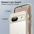 thumbnail image 5 of JETech Matte Case for Google Pixel 8a 6.1-Inch 2024, Frosted Translucent Back Protective Slim Phone Cover, Anti-Fingerprints (Beige), 5 of 6