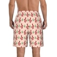thumbnail image 3 of Naloa Snake Men's Beach Shorts, Surfing shorts, Swim trunks, Quick Dry Swim Trunks for Surfing Beach Fun - Large, 3 of 9