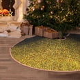 thumbnail image 5 of Sikiie Gold Glitter Gradient Nativity Christmas Tree Skirt, Jesus Christian Winter Holiday Tree Mat Decoration(30-48IN), 5 of 6