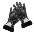 thumbnail image 2 of Zhaomeidaxi Outdoor Gloves, Riding Gloves, Women's Warmth, Multi-color, a Variety of Winter Thickening and Velvet Windproof Warmth, Easy to Touch the Screen Black1, 2 of 9
