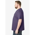 thumbnail image 3 of KingSize Men's Big & Tall Shrink-Less Lightweight Crewneck T-Shirt, 3 of 6