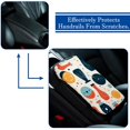 thumbnail image 5 of Bowling Furry Printed Soft Comfortable Car Armrest Cover Pad - 12.5x8.2 Inch Armrest Accessory Accessories, 5 of 6