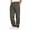 Dark Gray, variant on PIWHJQK Men Cargo Pants Straight Leg Sweatpants Men Solid Drawstring Straight Leg Cargo Pants with Pockets Men Casual Pants