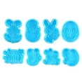 thumbnail image 4 of NSESSHome 4 Pcs Easter Cookie Cutters Set Easter Cookie Stamps 3D Cookie for Easter Biscuit Snacks Fondant Cheese Baking Molds for Rabbit Egg Bunny Chick, 4 of 4