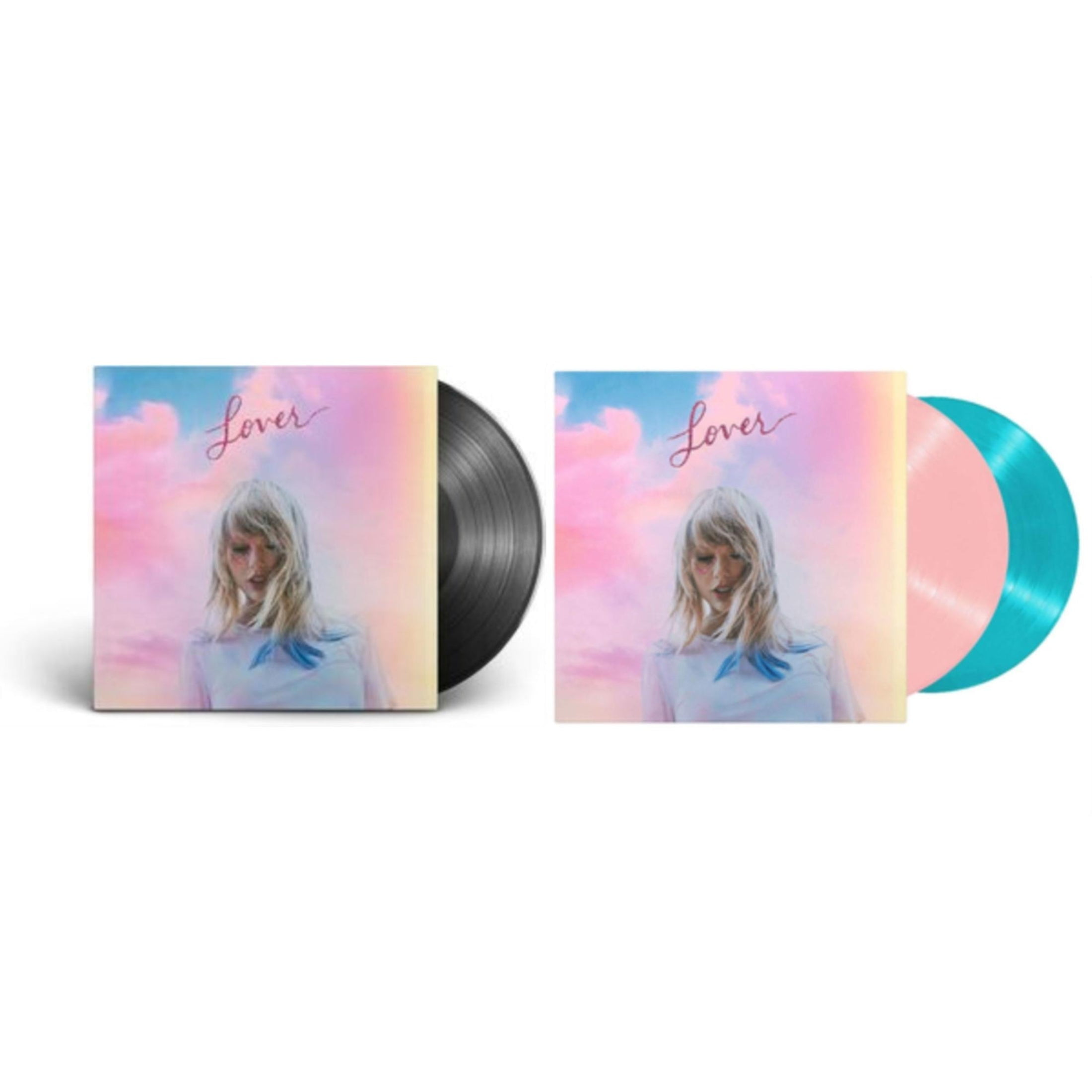 Lover Live From Paris レコード＋TTPD サインCDセット Taylor Swift Lover (Live From Paris) Heart Shaped Vinyl 2025