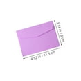 thumbnail image 2 of RENACLIPY 50pcs Invitation Envelopes Assorted Color Elegant Design for Gifting, 2 of 8