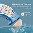thumbnail image 4 of Blue Kids Educational Telephone Toy With Light And Music Early Learning Device Sound Recognition Modes Requires 3 Aaa Batteries Safe For Toddlers Encourages Language Development, 4 of 9
