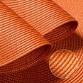 thumbnail image 3 of Round Braided Placemats Set of 6 Table Mats for Dining Tables Woven Washable Non-Slip Place mats 15 inch for Fall Decor(Orange,6pcs), 3 of 6