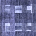 thumbnail image 1 of Ahgly Company Indoor Square Abstract Blue Modern Area Rugs, 6' Square, 1 of 4