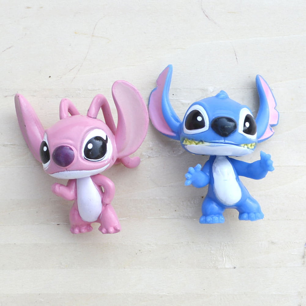 8Pcs Lilo Stitch Figures Toy Kids PVC Ornaments Toys Doll Selling 